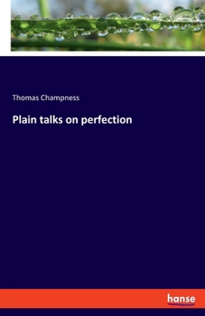 Paperback Plain talks on perfection Book