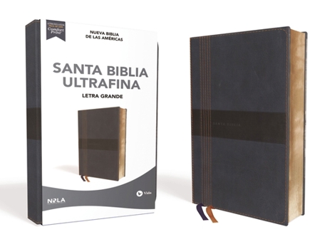 Imitation Leather Biblia Nbla, Ultrafina, Letra Grande, Tamaño Manual, Leathersoft, Azul, Edición Letra Roja / Spanish Ultrathin Holy Bible, Nbla, Lg Print, Handy Size [Spanish] [Large Print] Book