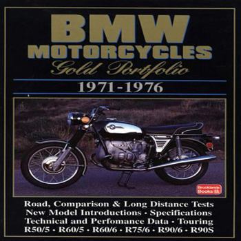 Paperback BMW Motorcycles 1971-76 Gold Portfolio Book