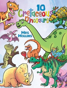 Paperback 10 Cretaceous Dinosaurs Book