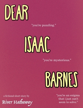 Paperback Dear Isaac Barnes Book