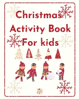 Paperback Christmas Activity Book for kids Book