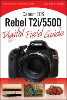 Paperback Canon EOS Rebel T2i/550D Digital Field Guide Book