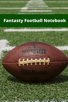 Paperback Fantasy Football Notebook Book