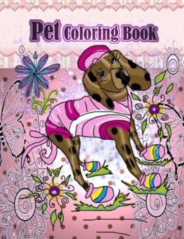 Paperback Pet Coloring Book: Volume 1 Book