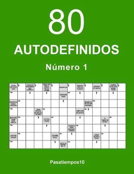 Paperback 80 Autodefinidos - N. 1 [Spanish] Book
