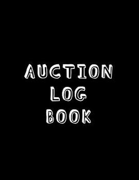 Auction Log Book: Online sales and profit tracking book For resale website users looking to track their arbitrage business