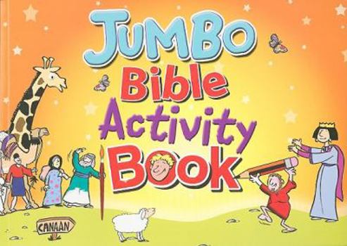 Paperback Jumbo Bible Activity Book