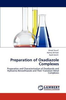 Paperback Preparation of Oxadiazole Complexes Book