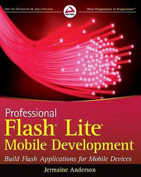 Paperback Professional Flash Lite Mobile Development Book