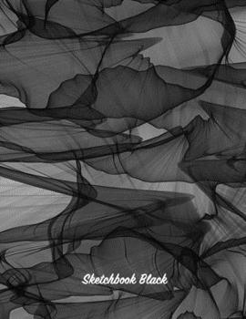 Sketchbook Black: Personalized Sketch Book 8.5x11 Gift for Adults, Kids and More