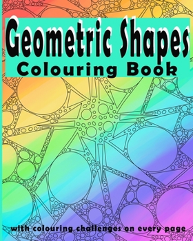 Paperback Geometric Shapes Colouring Book