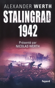 Hardcover Stalingrad, 1942 [French] Book