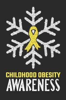 Childhood Obesity Awareness: College Ruled Childhood Obesity Awareness Journal, Diary, Notebook 6 x 9 inches with 100 Pages