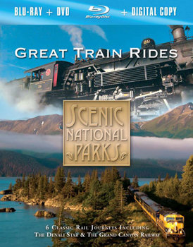 Blu-ray Scenic National Parks: Great Train Rides Book