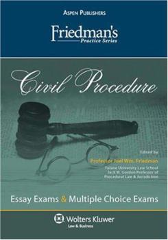 Paperback Friedman's Practice Series: Civil Procedure Book