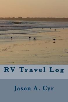 Paperback RV Travel Log Book