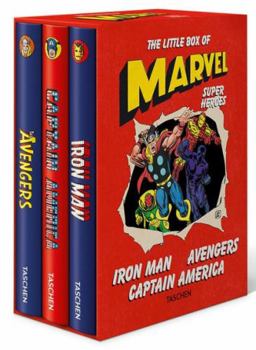 Hardcover The Little Box of Marvel Super-Heroes: Iron Man, Avengers, Captain America Book