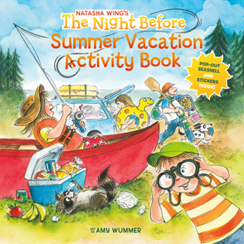 Paperback The Night Before Summer Vacation Activity Book