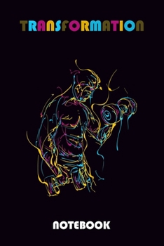 Paperback Transformation: Lined Elegant Notebook/Journal Birthday Gift, 100 Pages, 6"x9", Soft Cover, Matte Finish Book