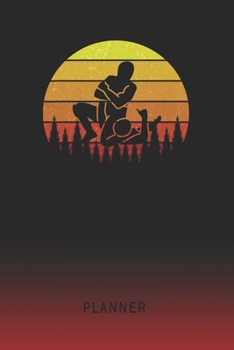 Planner: Mixed Martial Arts Mma 2 Year Weekly Planner | 2020 - 2022  | Retro Vintage Sunset Cover | January 20 - December 21 | Planning Organizer ... | Plan Days, Set Goals & Get Stuff Done