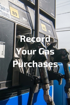 Paperback Record Your Gas Purchases Book