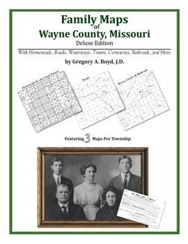 Paperback Family Maps of Wayne County, Missouri Book