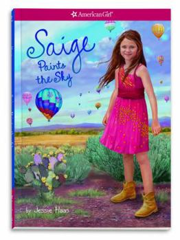 Saige Paints the Sky - Book  of the American Girl of the Year
