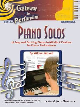 Paperback Gateway to Performing Piano Solos - Elementary Level Book