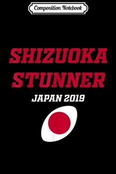 Composition Notebook: Shizuoka Stunner Japan Rugby Jersey  Journal/Notebook Blank Lined Ruled 6x9 100 Pages