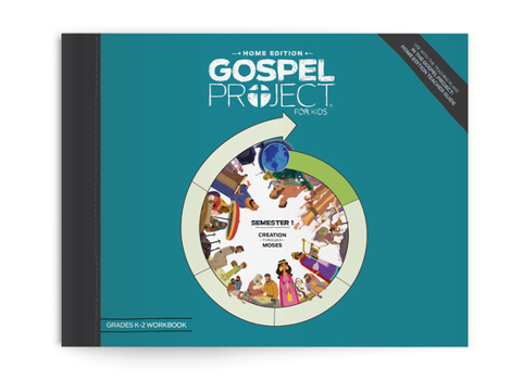 Paperback The Gospel Project for Kids: Home Edition - Grades K-2 Workbook Semester 1: Volume 1 Book