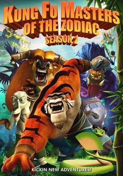 DVD Kung Fu Masters Of The Zodiac: Season 2 Book