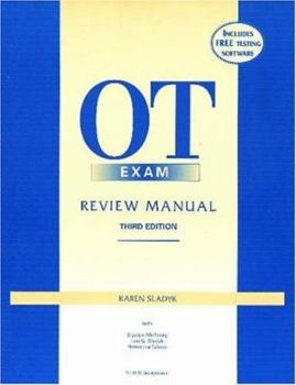 Paperback OT Exam Review Manual [With Free Testing Software] Book