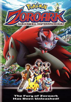 DVD Pokemon: Zoroark, Master of Illusions Book