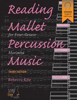 Paperback Reading Mallet Percussion Music: For Four-Octave Marimba, Book & CD Book