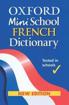 Paperback Oxford Mini School French Dictionary Book