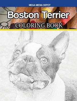 Boston Terrier Coloring Book