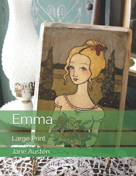 Paperback Emma: Large Print Book