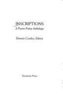 Paperback Inscriptions: Prairie Poetry Book