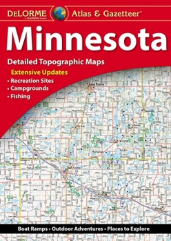 Map Delorme Atlas & Gazetteer: Minnesota Book