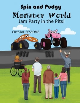 Paperback Spin & Pudgy - Monster World Jam Party in the Pits! Book