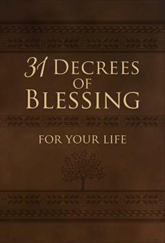 Imitation Leather 31 Decrees of Blessing for Your Life Book