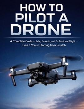 Paperback How to Pilot a Drone: A complete guide to safe, smooth, and professional flight, even if you're starting from scratch Book