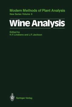 Paperback Wine Analysis Book