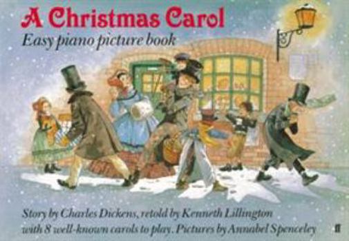 Paperback A Christmas Carol: Easy Piano Picture Book