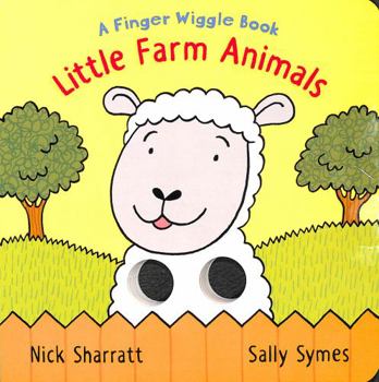 Board book Little Farm Animals: A Finger Wiggle Book (Finger Wiggle Books) Book