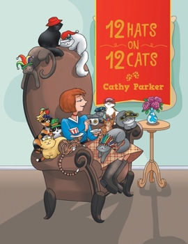 Paperback 12 Hats on 12 Cats Book