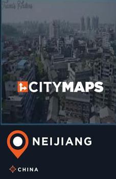 Paperback City Maps Neijiang China Book