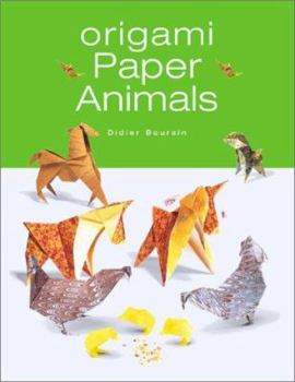 Hardcover Origami Paper Animals Book