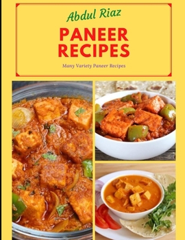 Paperback Paneer Recipes: Many Variety Paneer Recipes Book